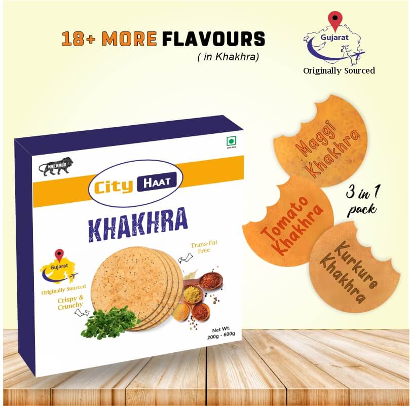 Kids Khakhra Combo 3* 200Gm In 1 Pack ( Maggi Noodles, Tomato, Kurkure )